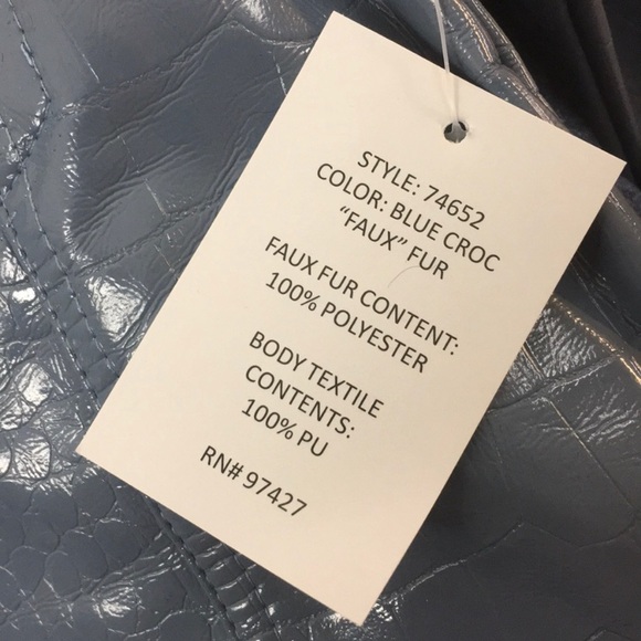 SOLD | Dolce Cabo | Faux Leather Jacket - Picture 6 of 6